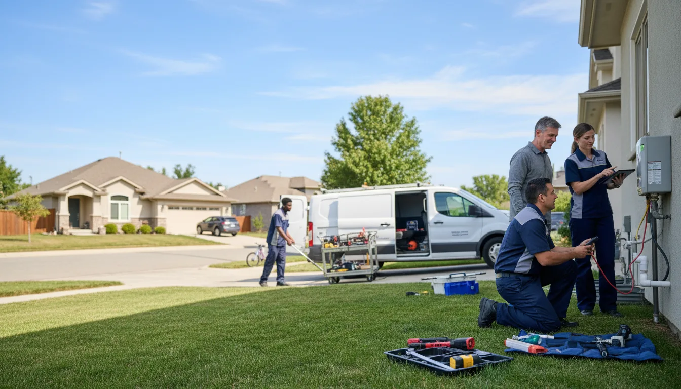 Tankless water heater service in Livingston, CA